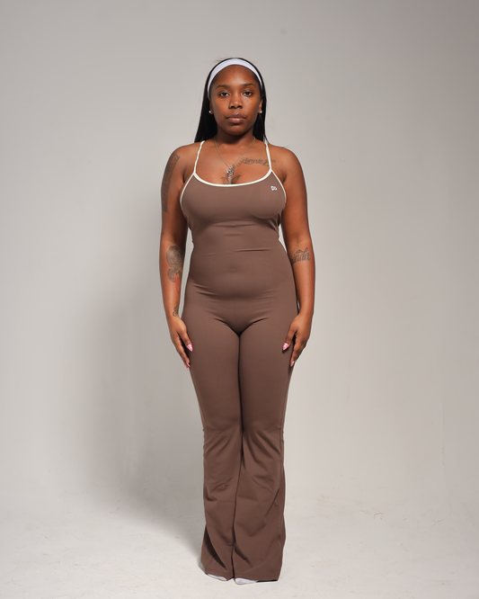 Sculpt Flare Romper